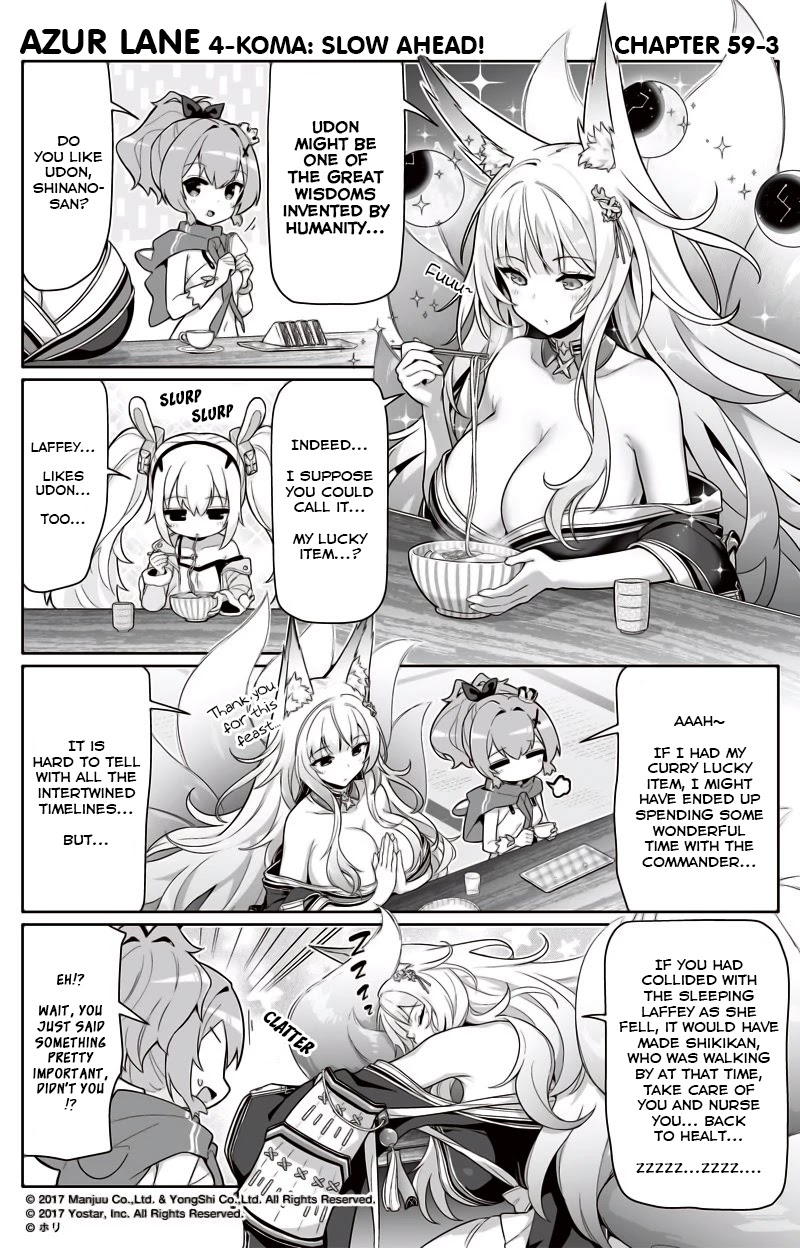 Azur Lane 4-koma: Slow Ahead Chapter 59 page 3 - Chapter 59