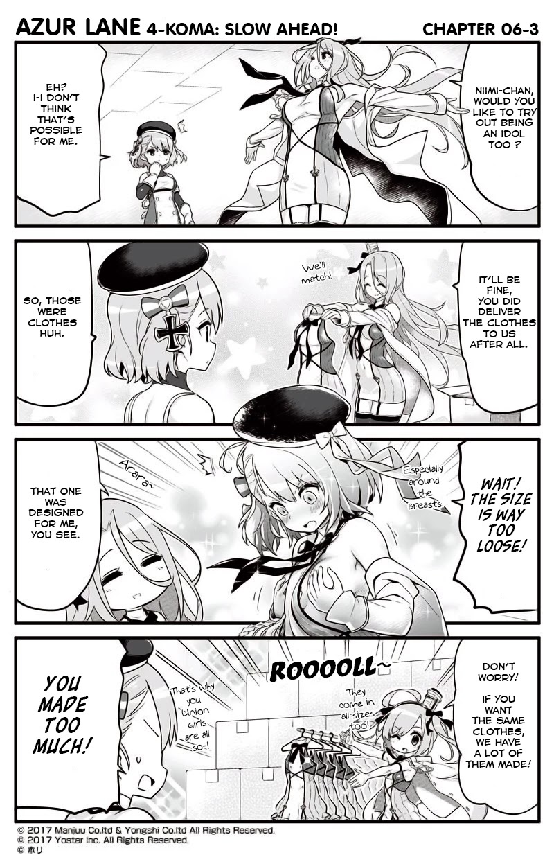 Azur Lane 4-koma: Slow Ahead Chapter 6 page 3 - Chapter 6