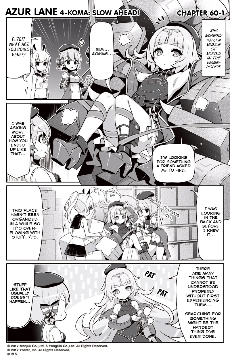 Azur Lane 4-koma: Slow Ahead Chapter 60 page 1 - Chapter 60