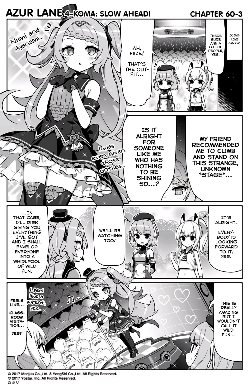 Azur Lane 4-koma: Slow Ahead Chapter 60 page 3 - Chapter 60