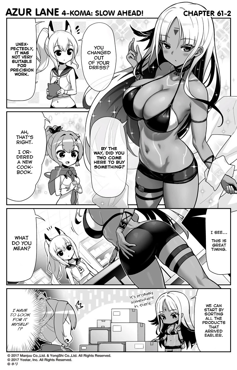 Azur Lane 4-koma: Slow Ahead Chapter 61 page 2 - Chapter 61