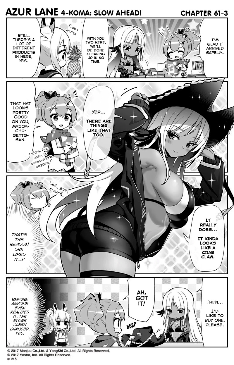 Azur Lane 4-koma: Slow Ahead Chapter 61 page 3 - Chapter 61