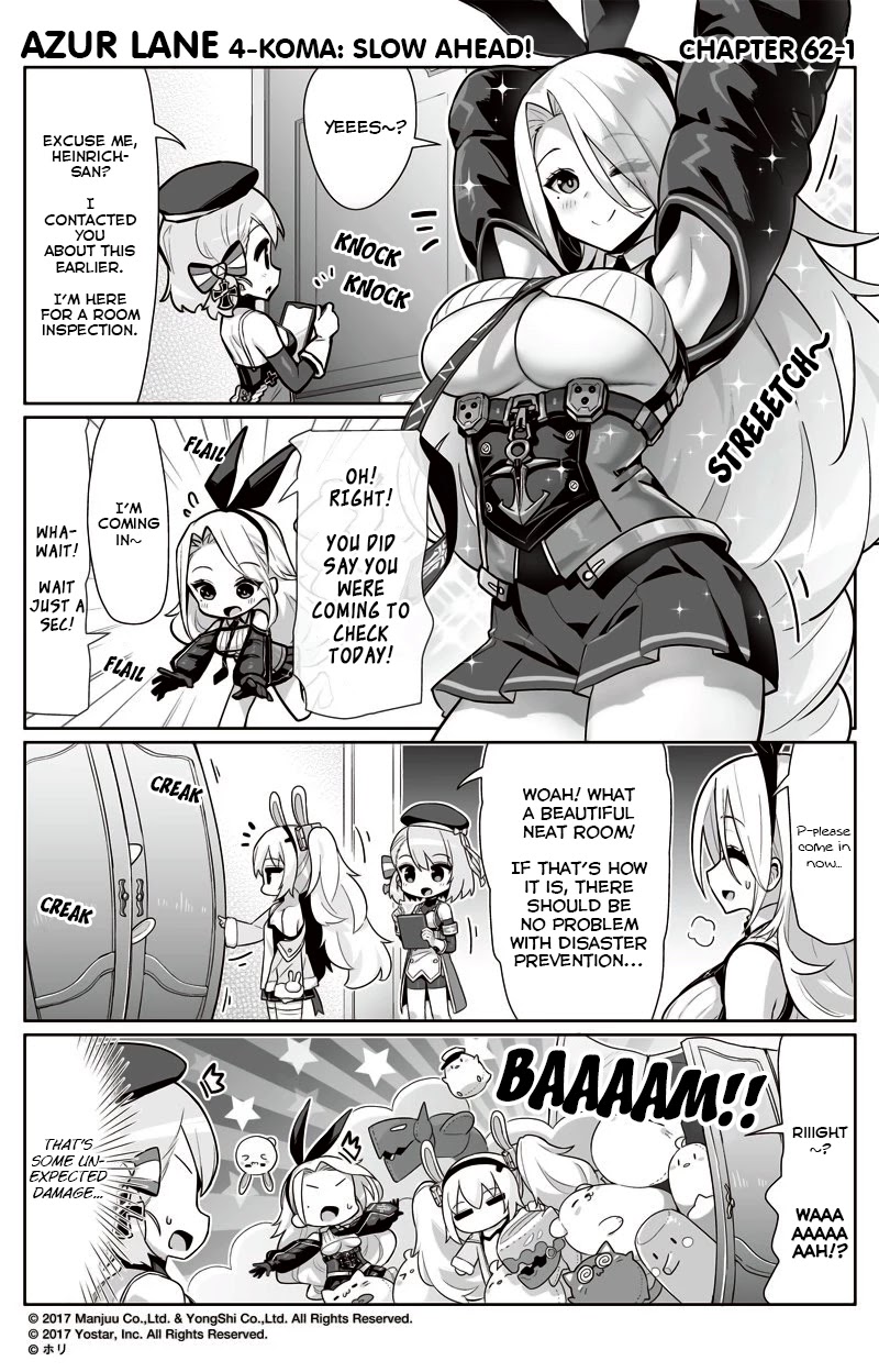 Azur Lane 4-koma: Slow Ahead Chapter 62 page 1 - Chapter 62