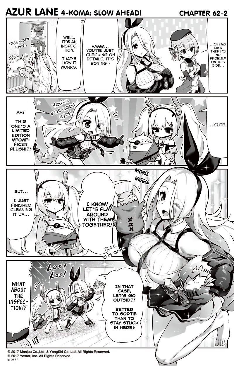 Azur Lane 4-koma: Slow Ahead Chapter 62 page 2 - Chapter 62