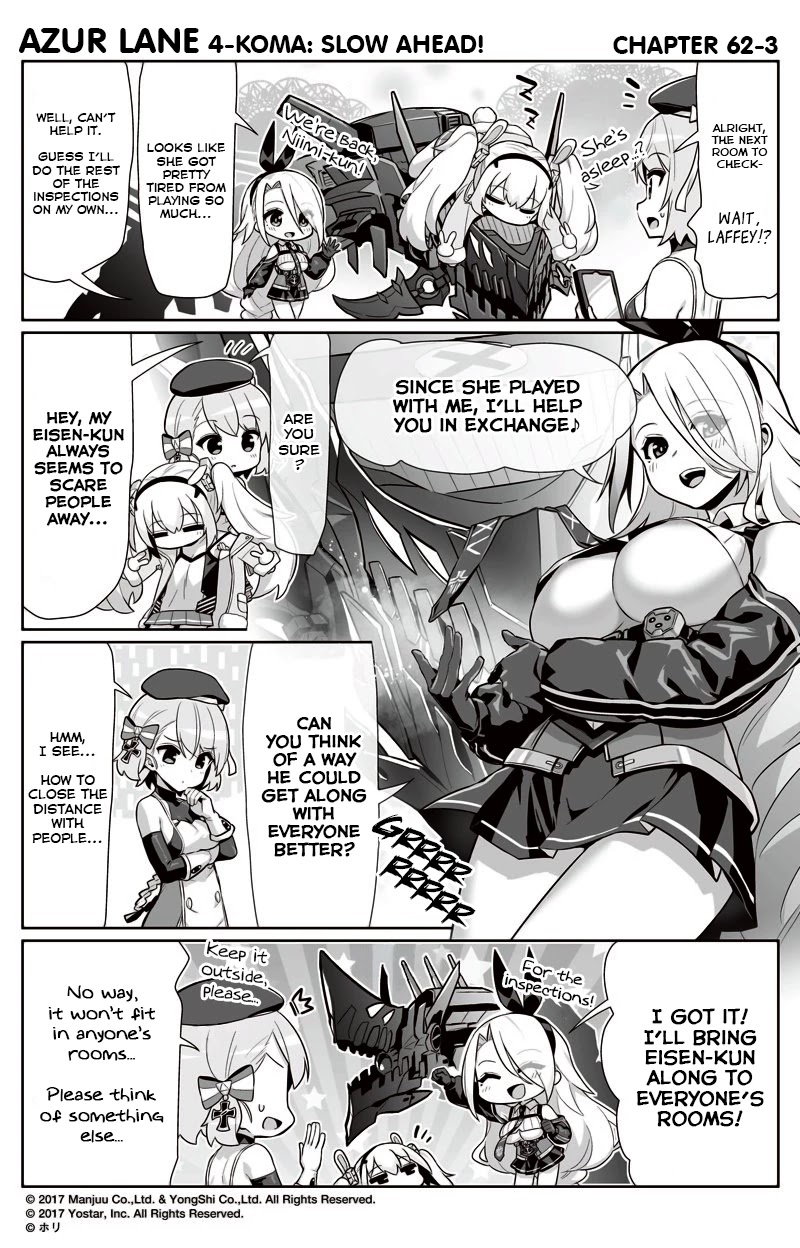 Azur Lane 4-koma: Slow Ahead Chapter 62 page 3 - Chapter 62
