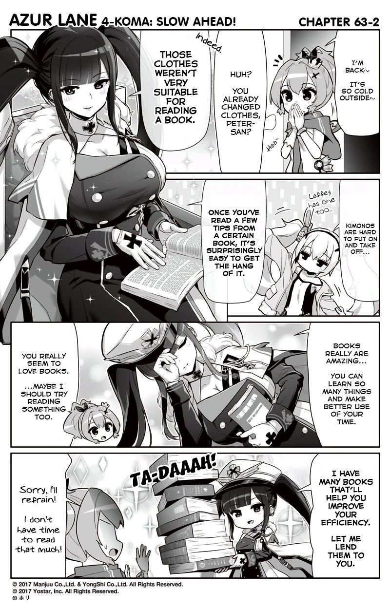 Azur Lane 4-koma: Slow Ahead Chapter 63 page 2 - Chapter 63