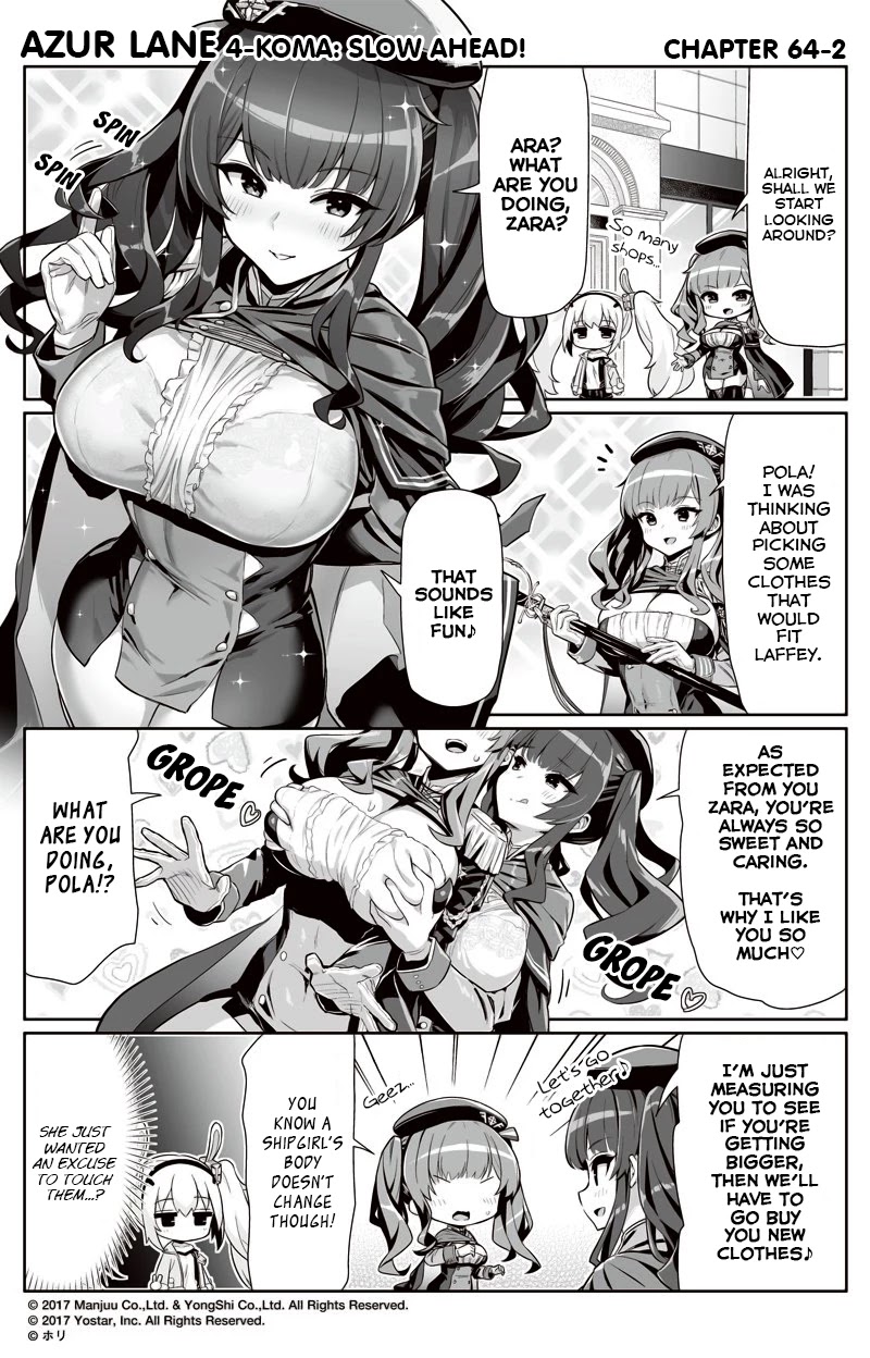 Azur Lane 4-koma: Slow Ahead Chapter 64 page 2 - Chapter 64