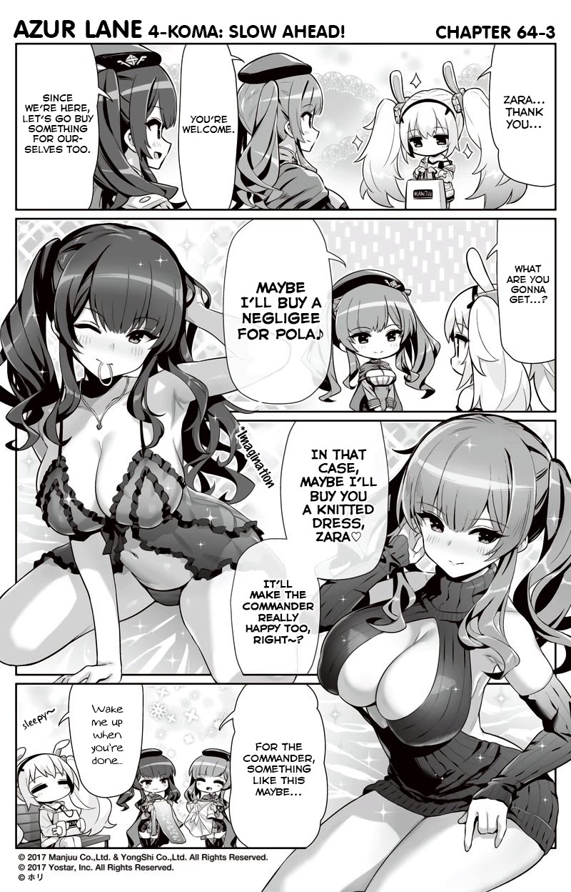 Azur Lane 4-koma: Slow Ahead Chapter 64 page 3 - Chapter 64
