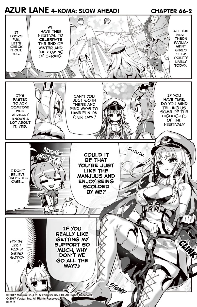 Azur Lane 4-koma: Slow Ahead Chapter 66 page 2 - Chapter 66
