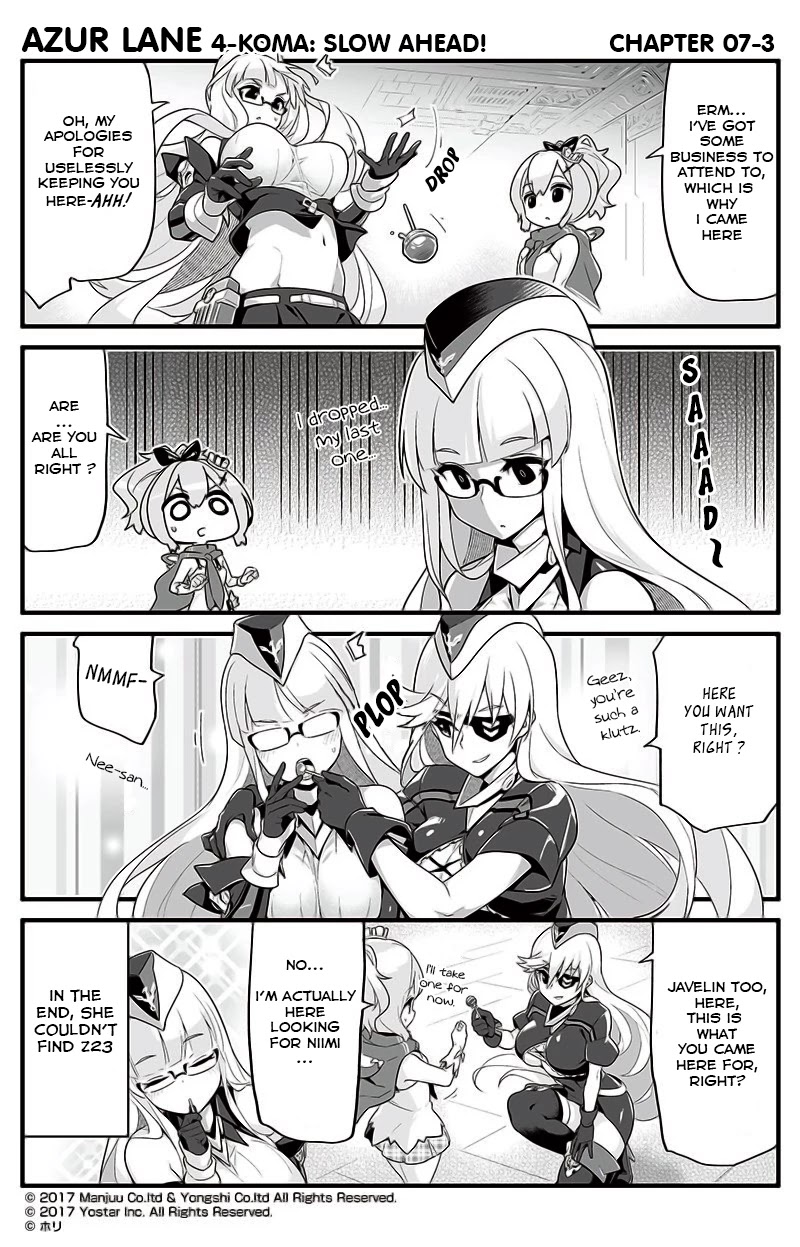 Azur Lane 4-koma: Slow Ahead Chapter 7 page 3 - Chapter 7