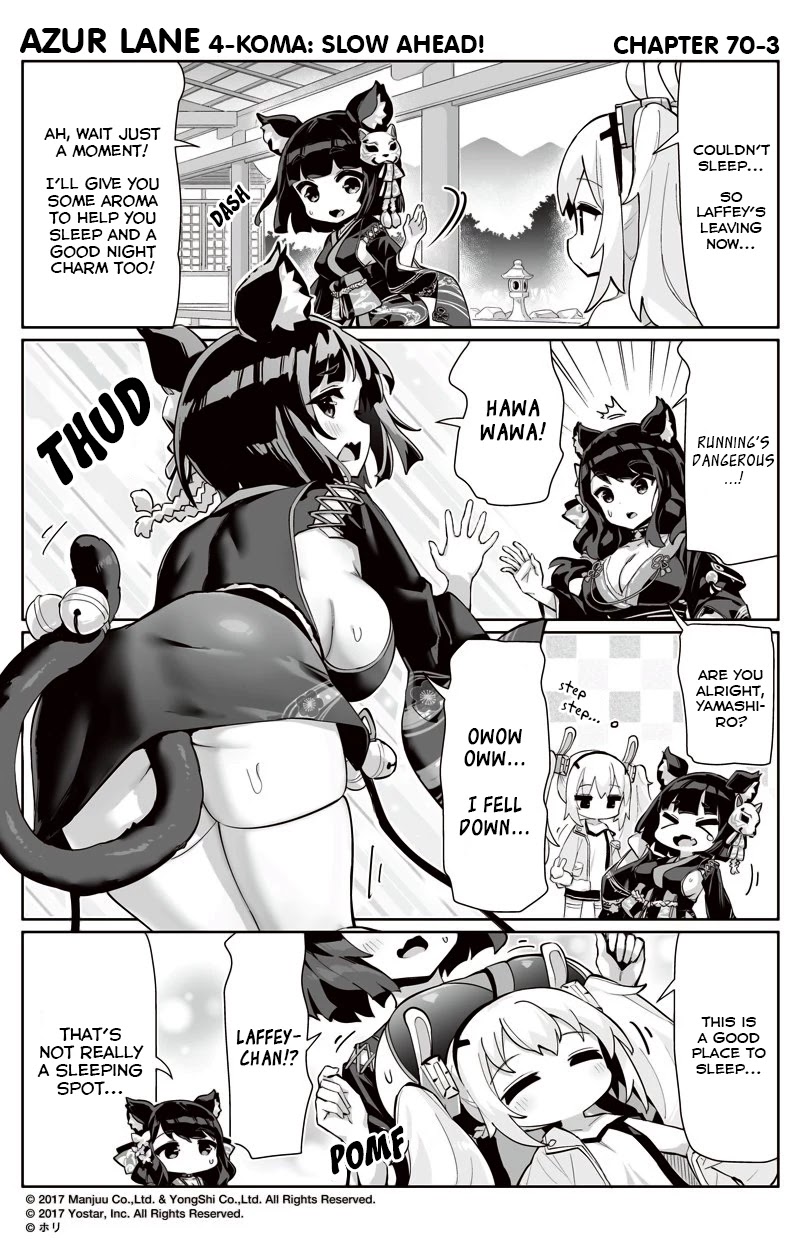 Azur Lane 4-koma: Slow Ahead Chapter 70 page 3 - Chapter 70