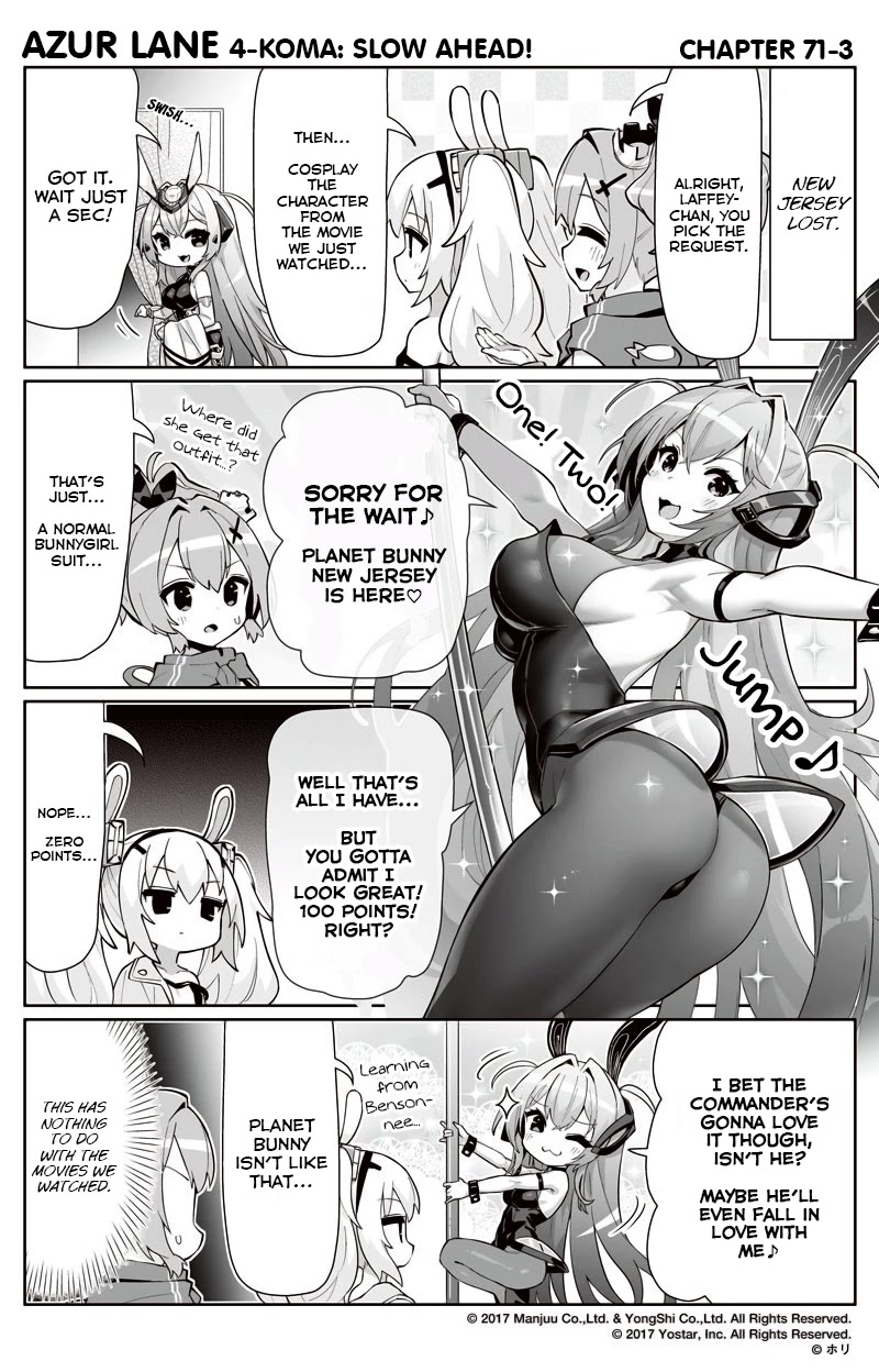 Azur Lane 4-koma: Slow Ahead Chapter 71 page 3 - Chapter 71