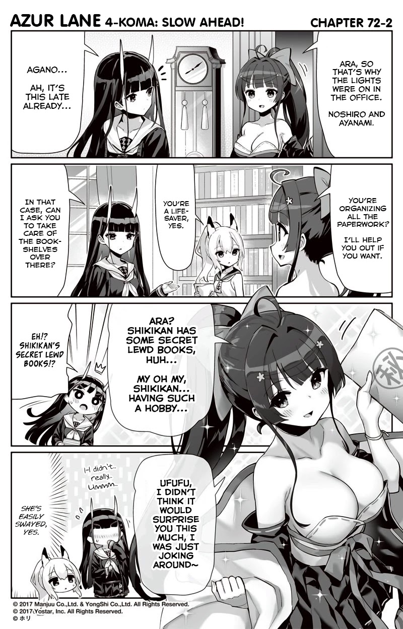 Azur Lane 4-koma: Slow Ahead Chapter 72 page 2 - Chapter 72