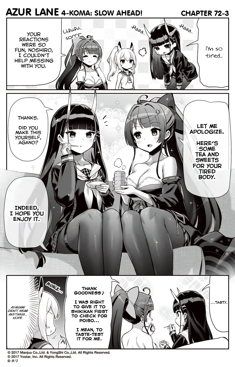 Azur Lane 4-koma: Slow Ahead Chapter 72 page 3 - Chapter 72
