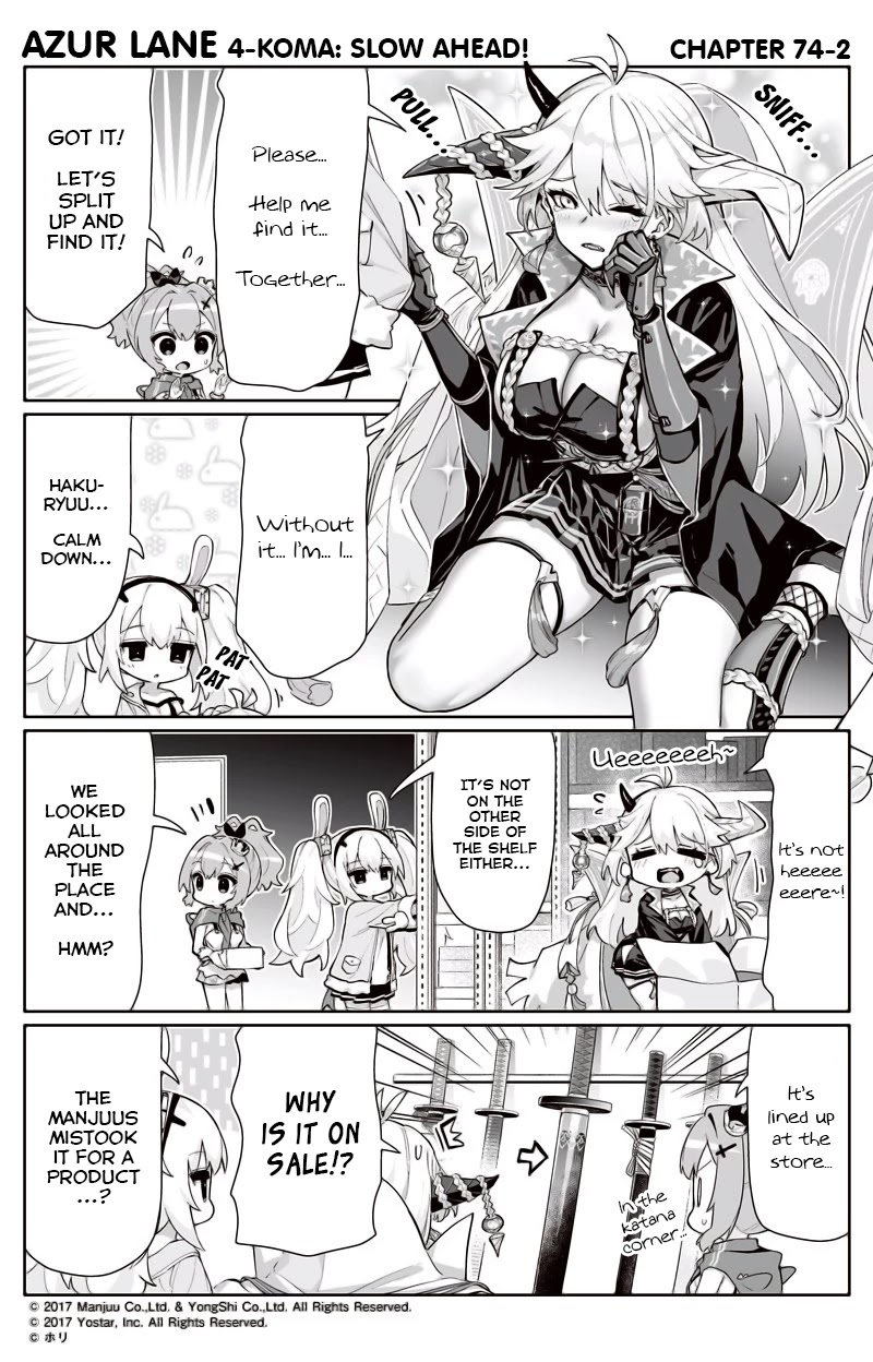 Azur Lane 4-koma: Slow Ahead Chapter 74 page 2 - Chapter 74