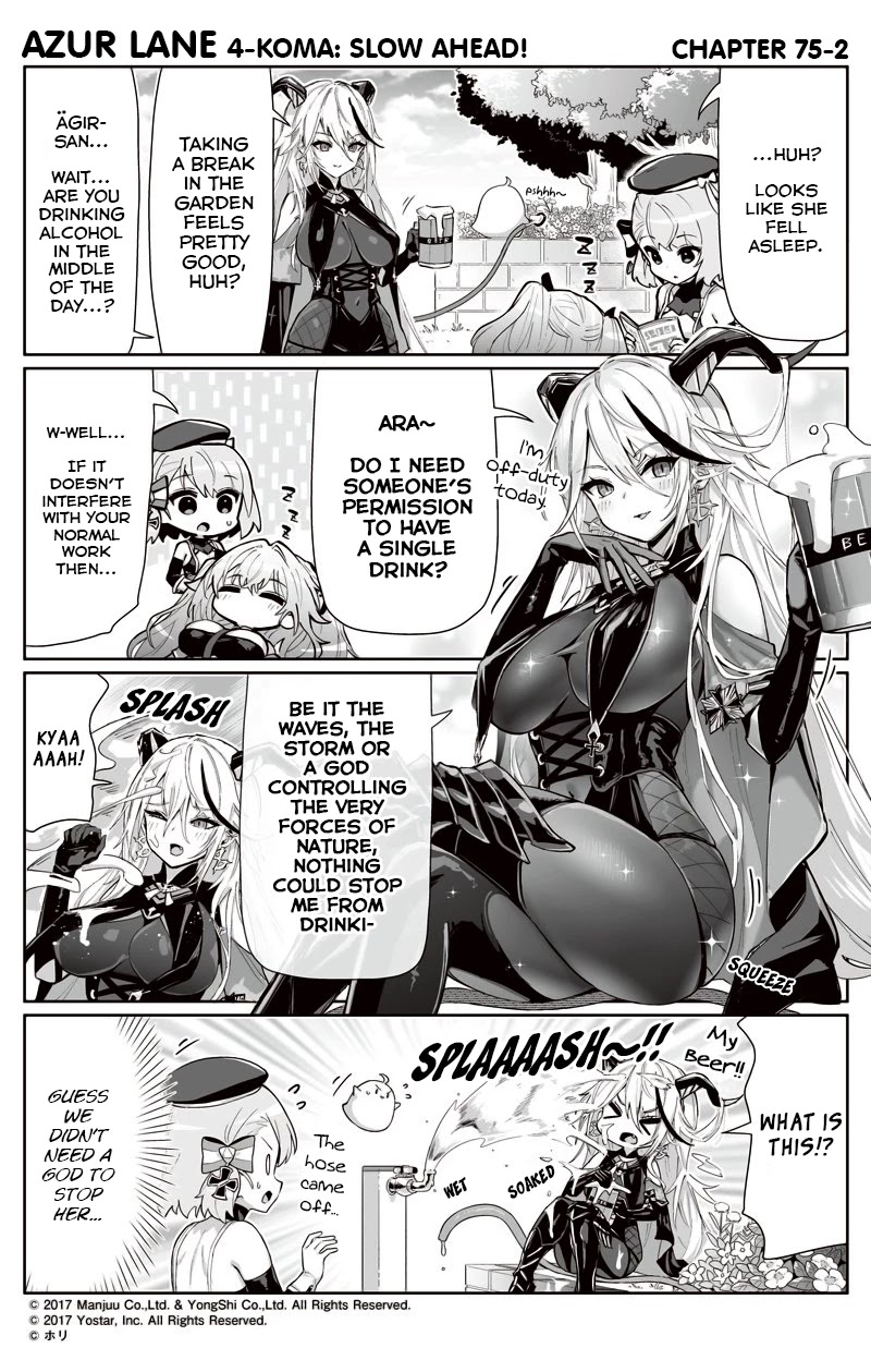 Azur Lane 4-koma: Slow Ahead Chapter 75 page 2 - Chapter 75
