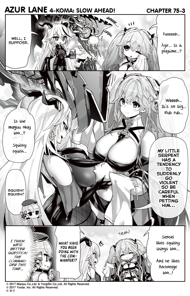 Azur Lane 4-koma: Slow Ahead Chapter 75 page 3 - Chapter 75