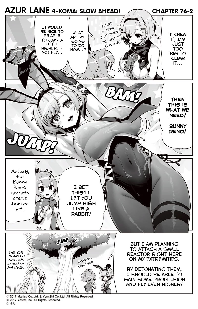 Azur Lane 4-koma: Slow Ahead Chapter 76 page 2 - Chapter 76