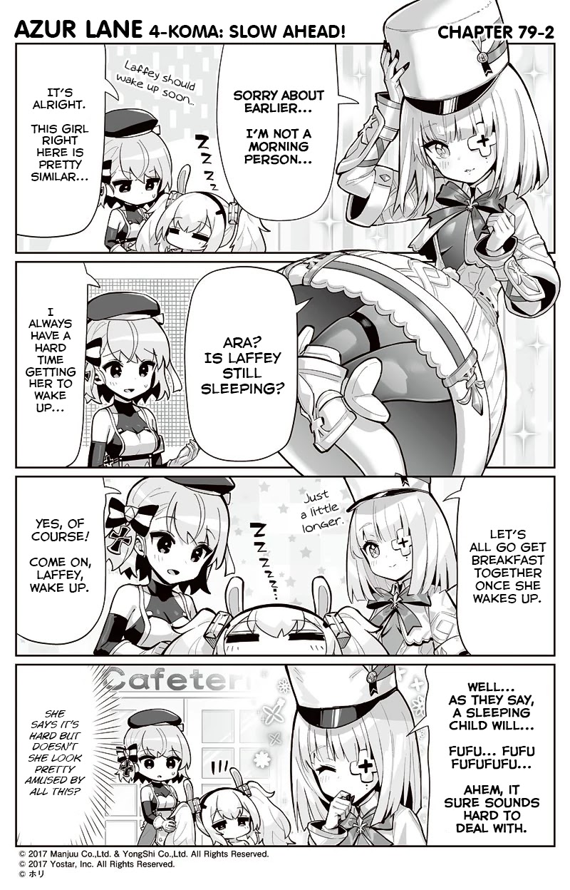 Azur Lane 4-koma: Slow Ahead Chapter 79 page 2 - Chapter 79