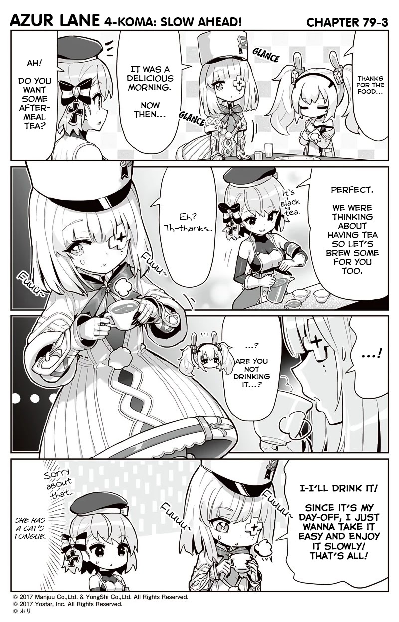 Azur Lane 4-koma: Slow Ahead Chapter 79 page 3 - Chapter 79