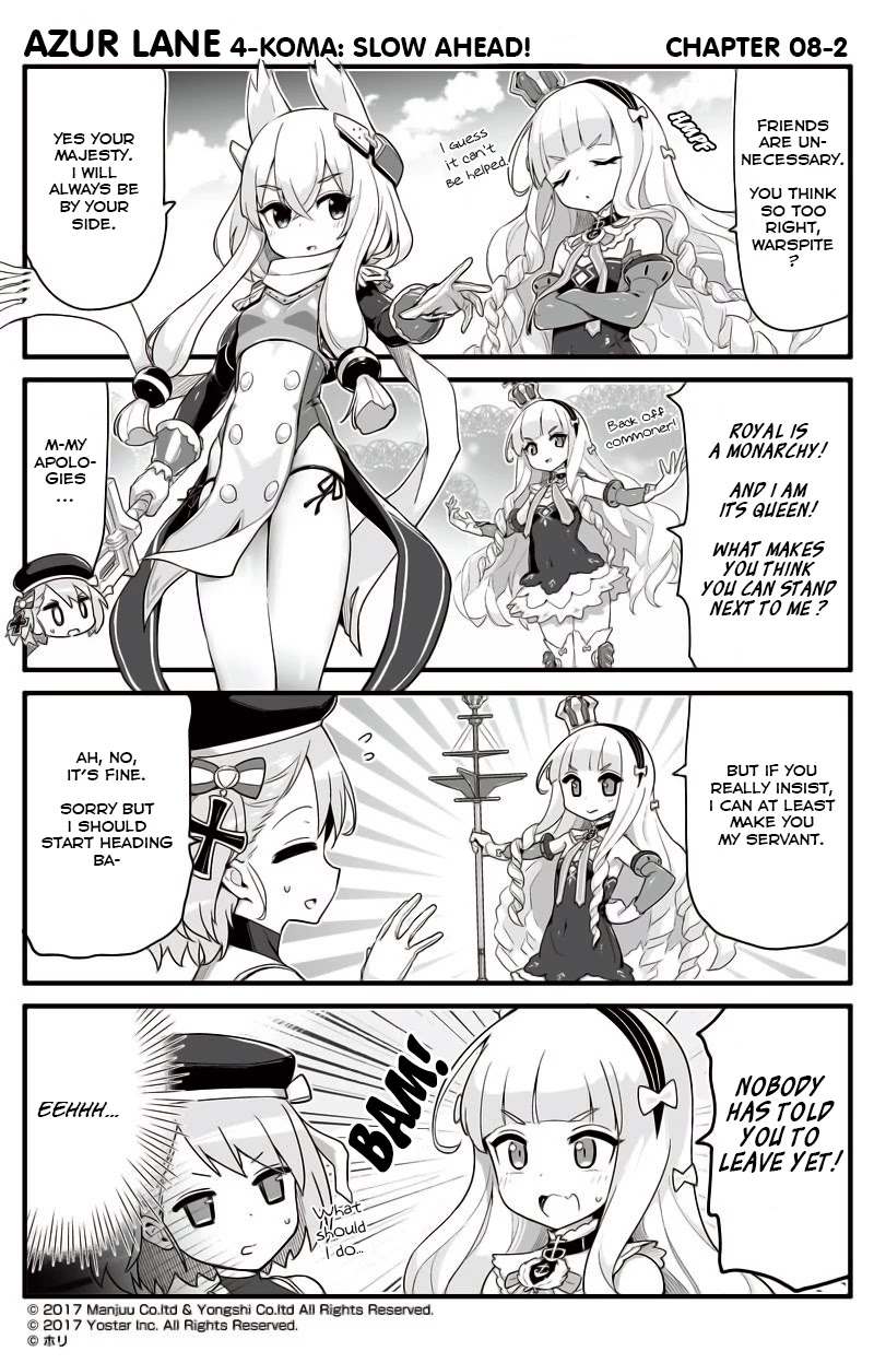Azur Lane 4-koma: Slow Ahead Chapter 8 page 2 - Chapter 8