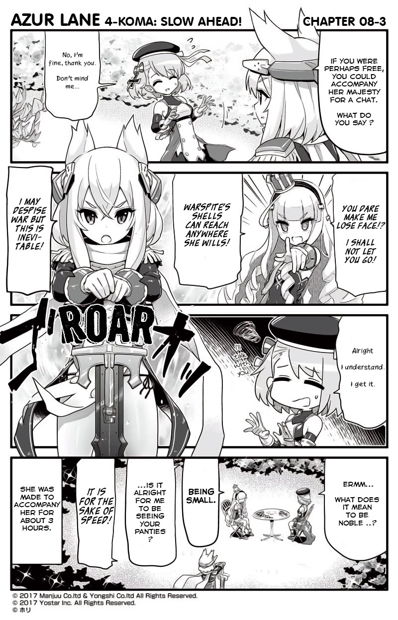 Azur Lane 4-koma: Slow Ahead Chapter 8 page 3 - Chapter 8