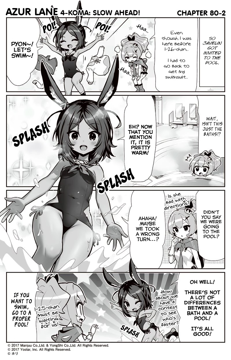 Azur Lane 4-koma: Slow Ahead Chapter 80 page 2 - Chapter 80