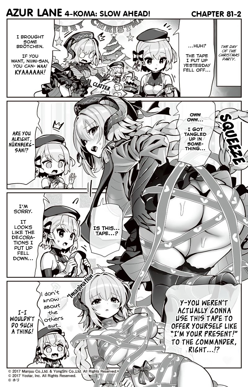 Azur Lane 4-koma: Slow Ahead Chapter 81 page 2 - Chapter 81