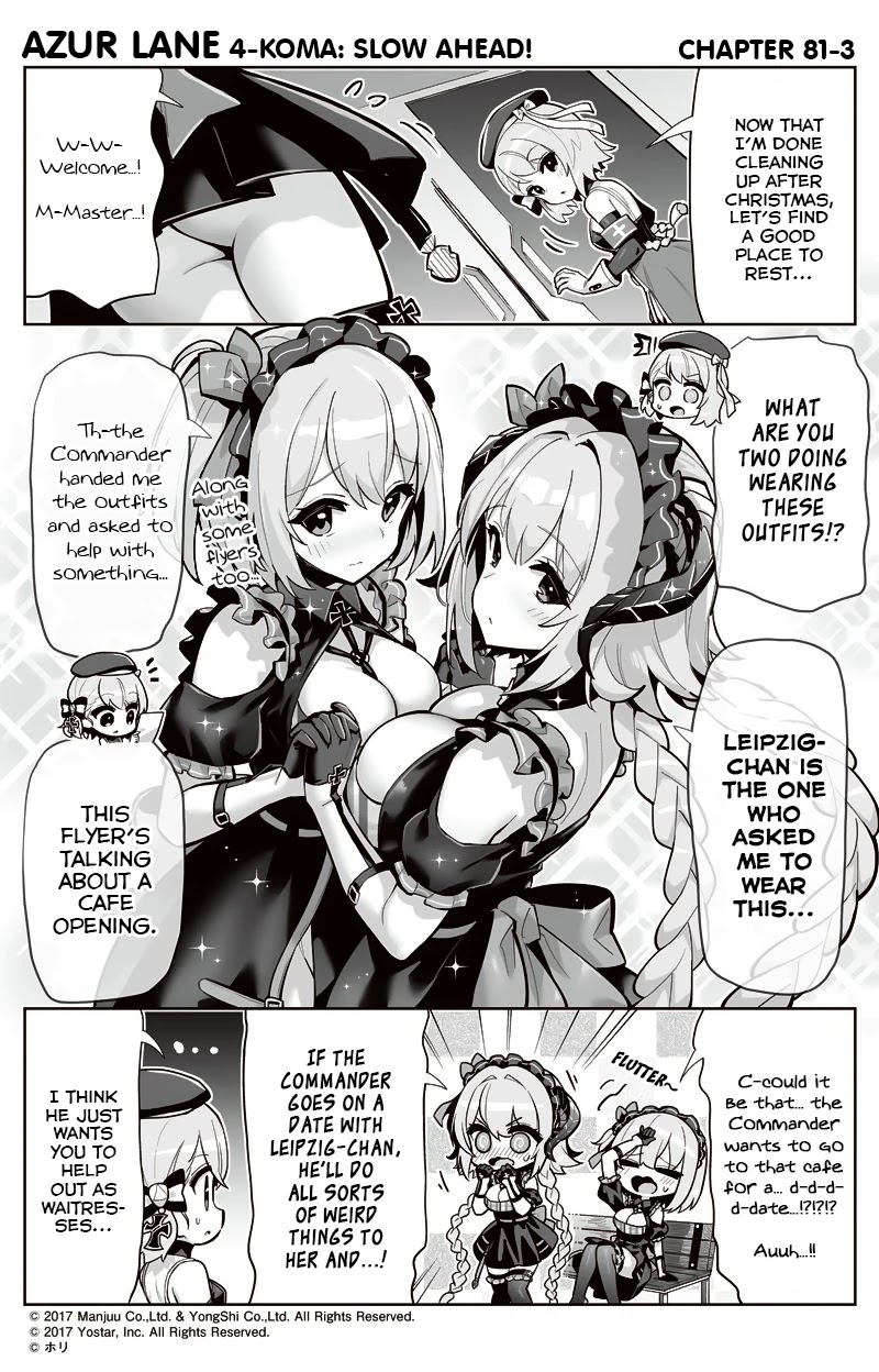 Azur Lane 4-koma: Slow Ahead Chapter 81 page 3 - Chapter 81
