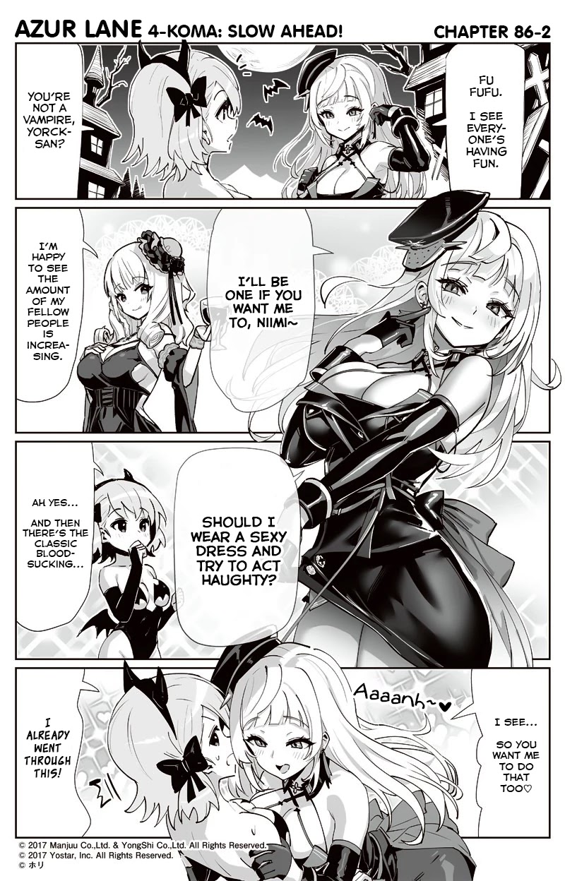 Azur Lane 4-koma: Slow Ahead Chapter 86 page 2 - Chapter 86