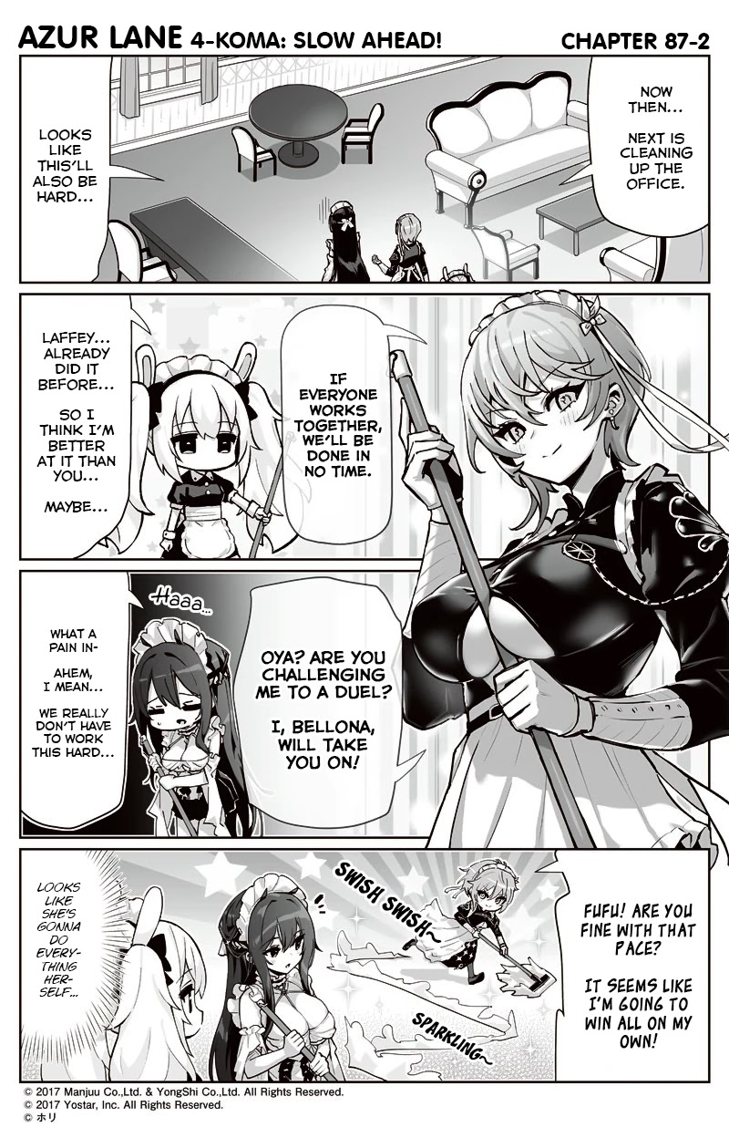 Azur Lane 4-koma: Slow Ahead Chapter 87 page 2 - Chapter 87