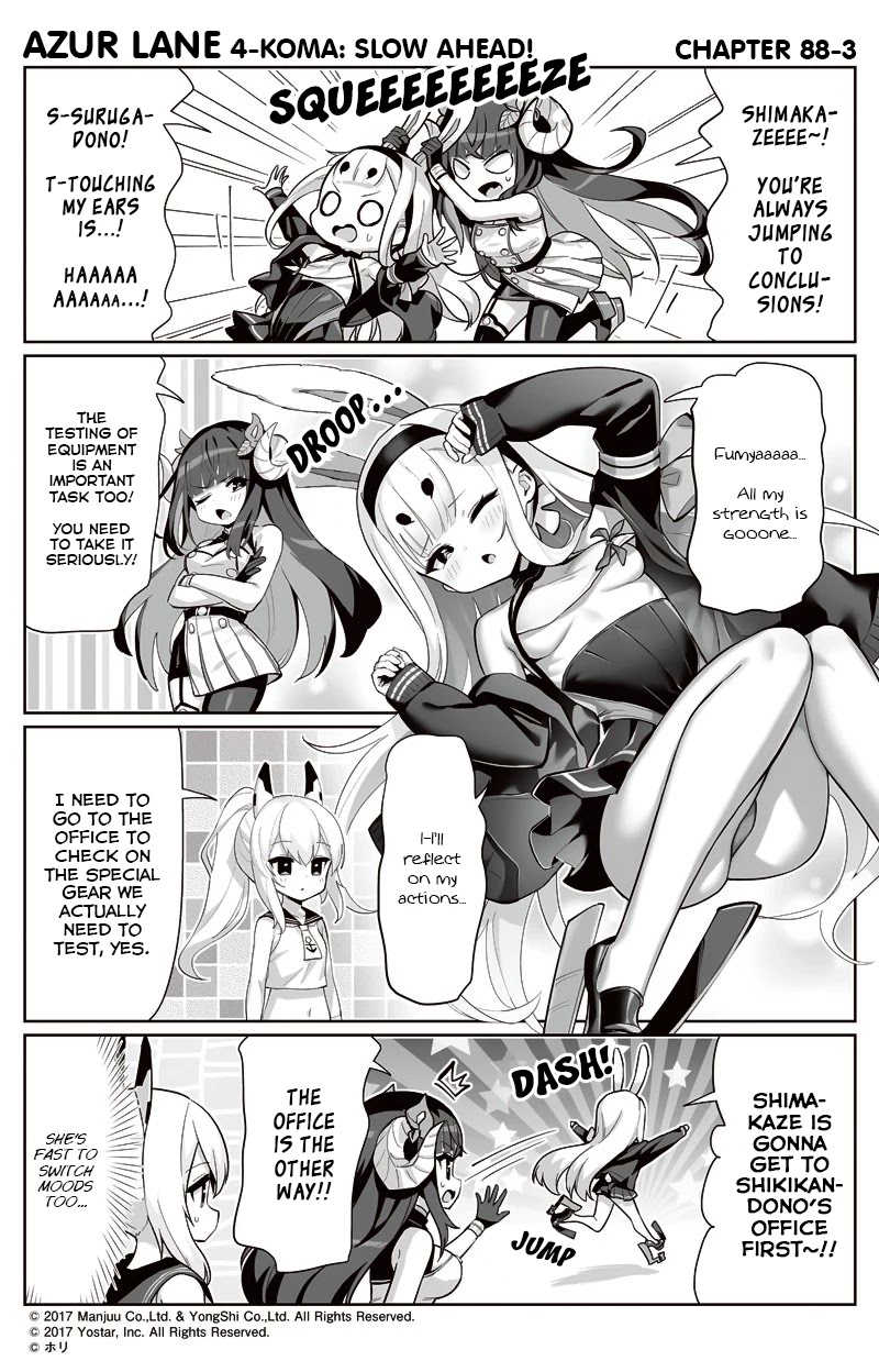 Azur Lane 4-koma: Slow Ahead Chapter 88 page 3 - Chapter 88