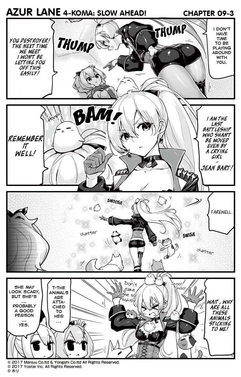 Azur Lane 4-koma: Slow Ahead Chapter 9 page 3 - Chapter 9