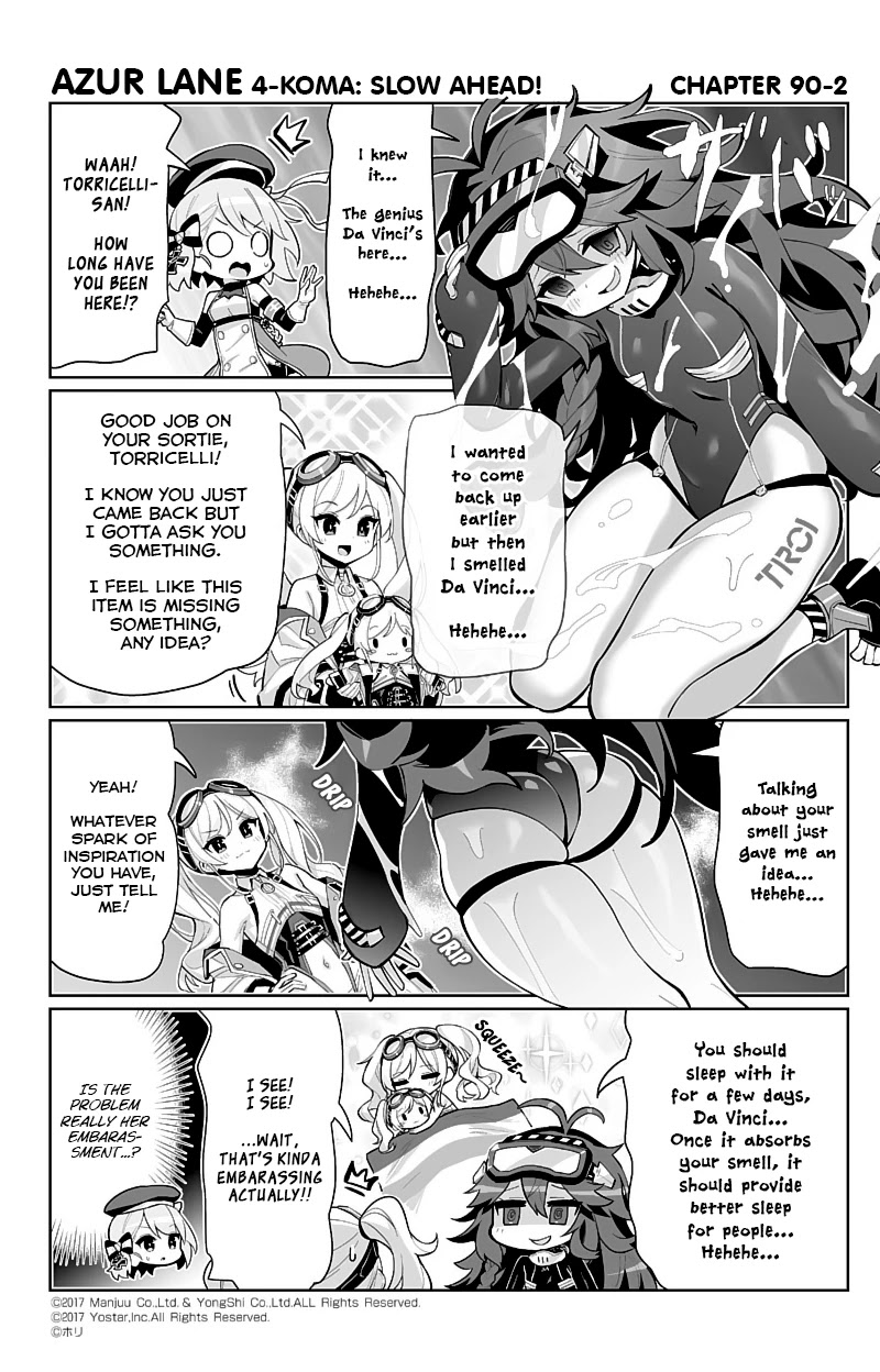 Azur Lane 4-koma: Slow Ahead Chapter 90 page 2 - Chapter 90
