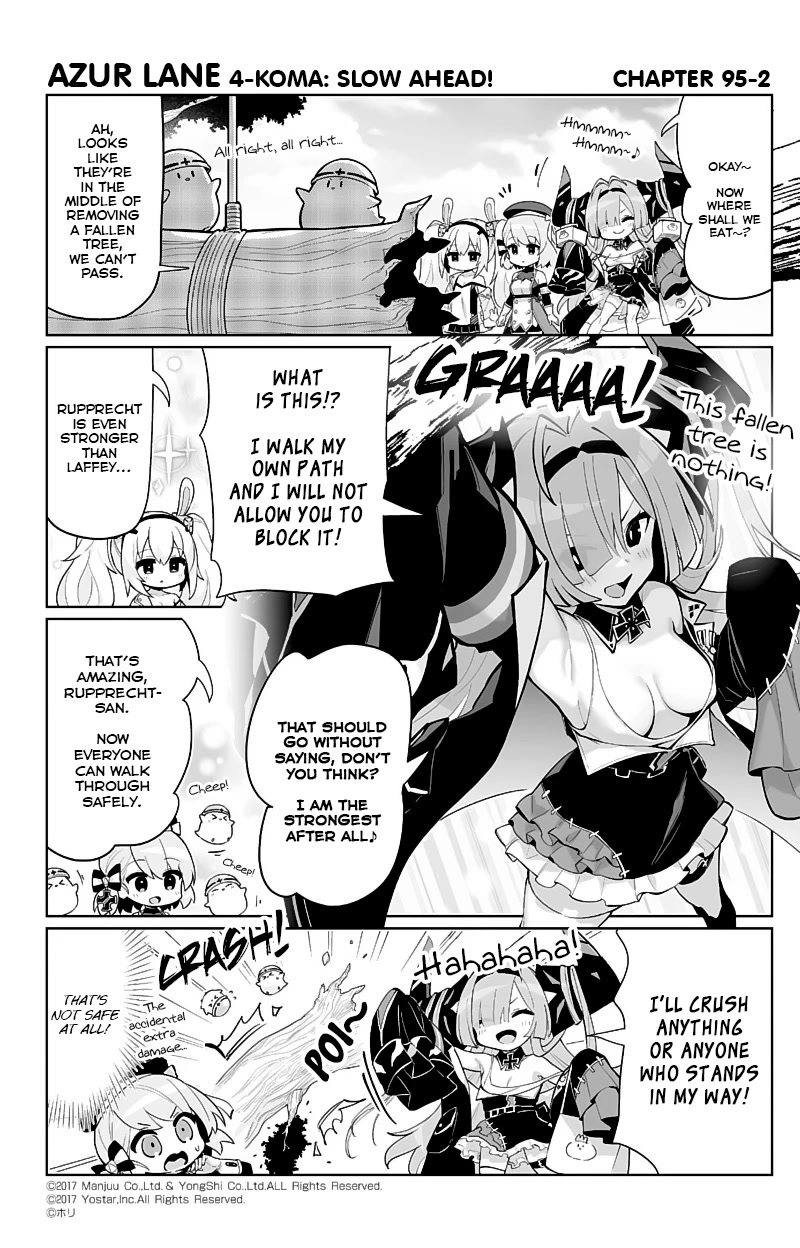 Azur Lane 4-koma: Slow Ahead Chapter 95 page 2 - Chapter 95