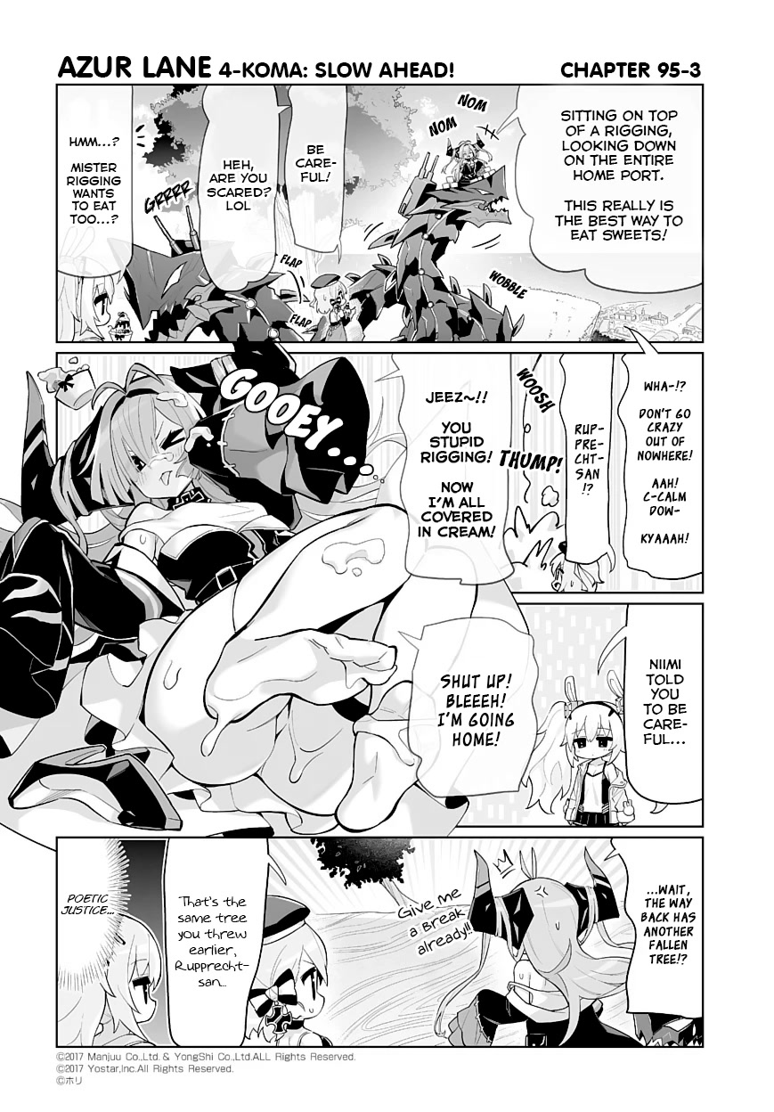 Azur Lane 4-koma: Slow Ahead Chapter 95 page 3 - Chapter 95