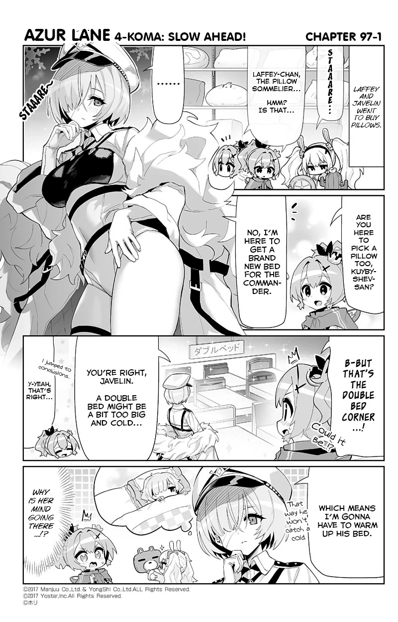 Azur Lane 4-koma: Slow Ahead Chapter 97 page 1 - Chapter 97