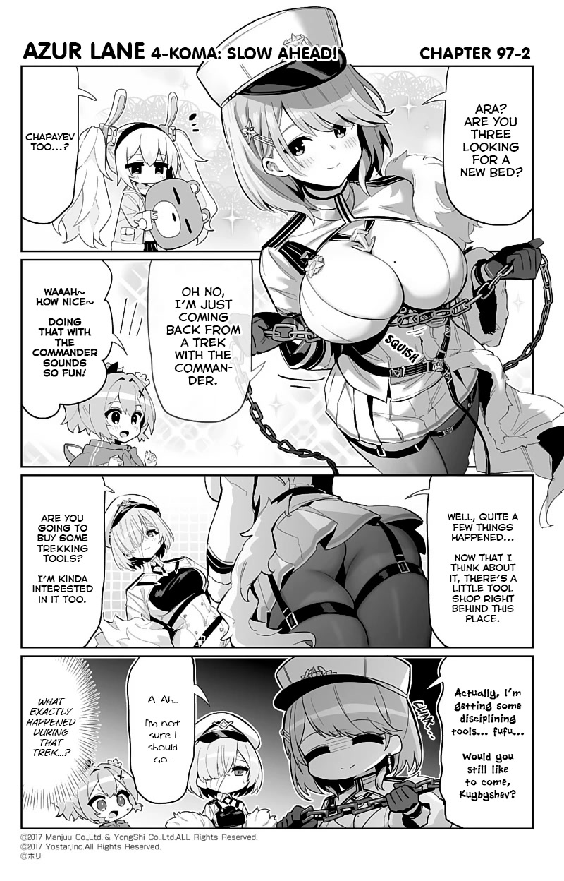 Azur Lane 4-koma: Slow Ahead Chapter 97 page 2 - Chapter 97