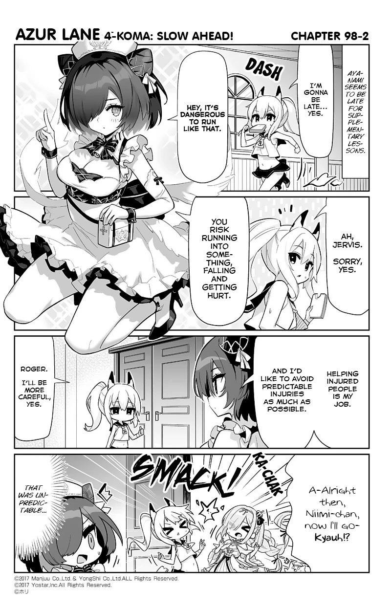Azur Lane 4-koma: Slow Ahead Chapter 98 page 2 - Chapter 98