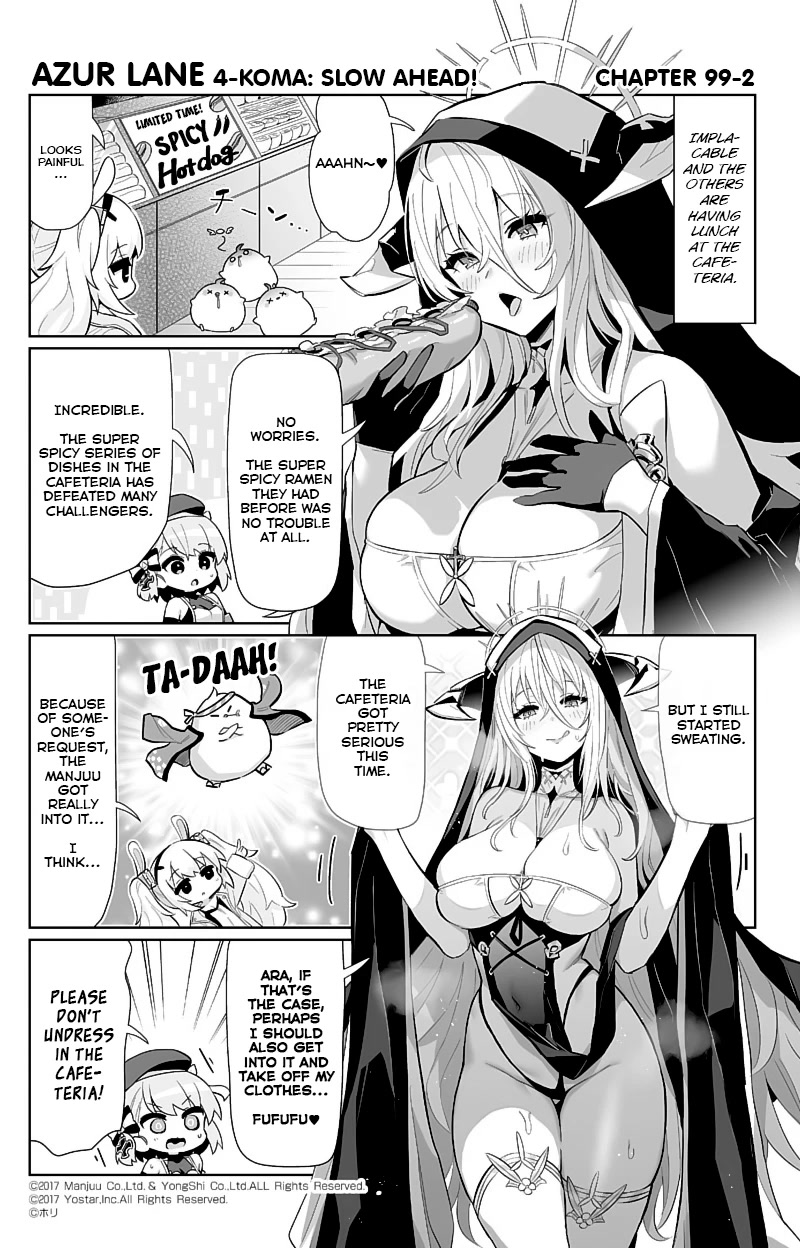 Azur Lane 4-koma: Slow Ahead Chapter 99 page 2 - Chapter 99