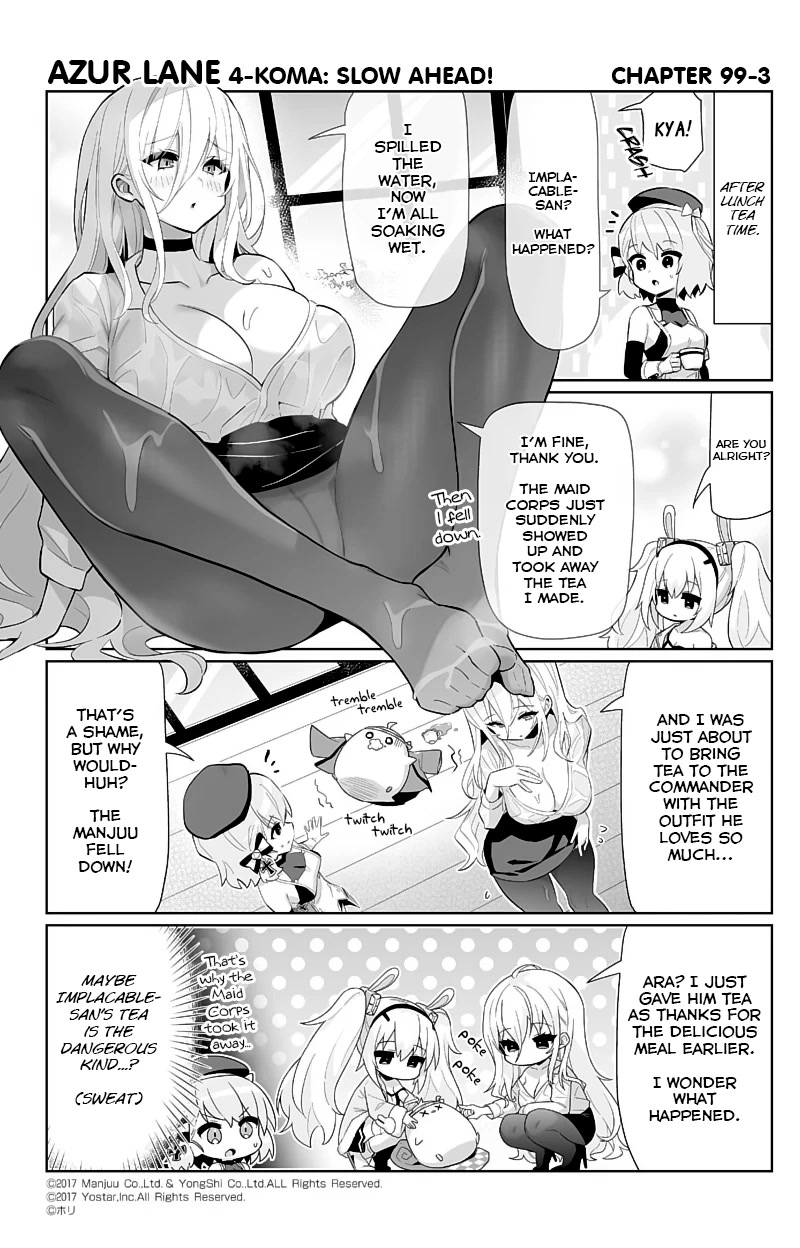 Azur Lane 4-koma: Slow Ahead Chapter 99 page 3 - Chapter 99