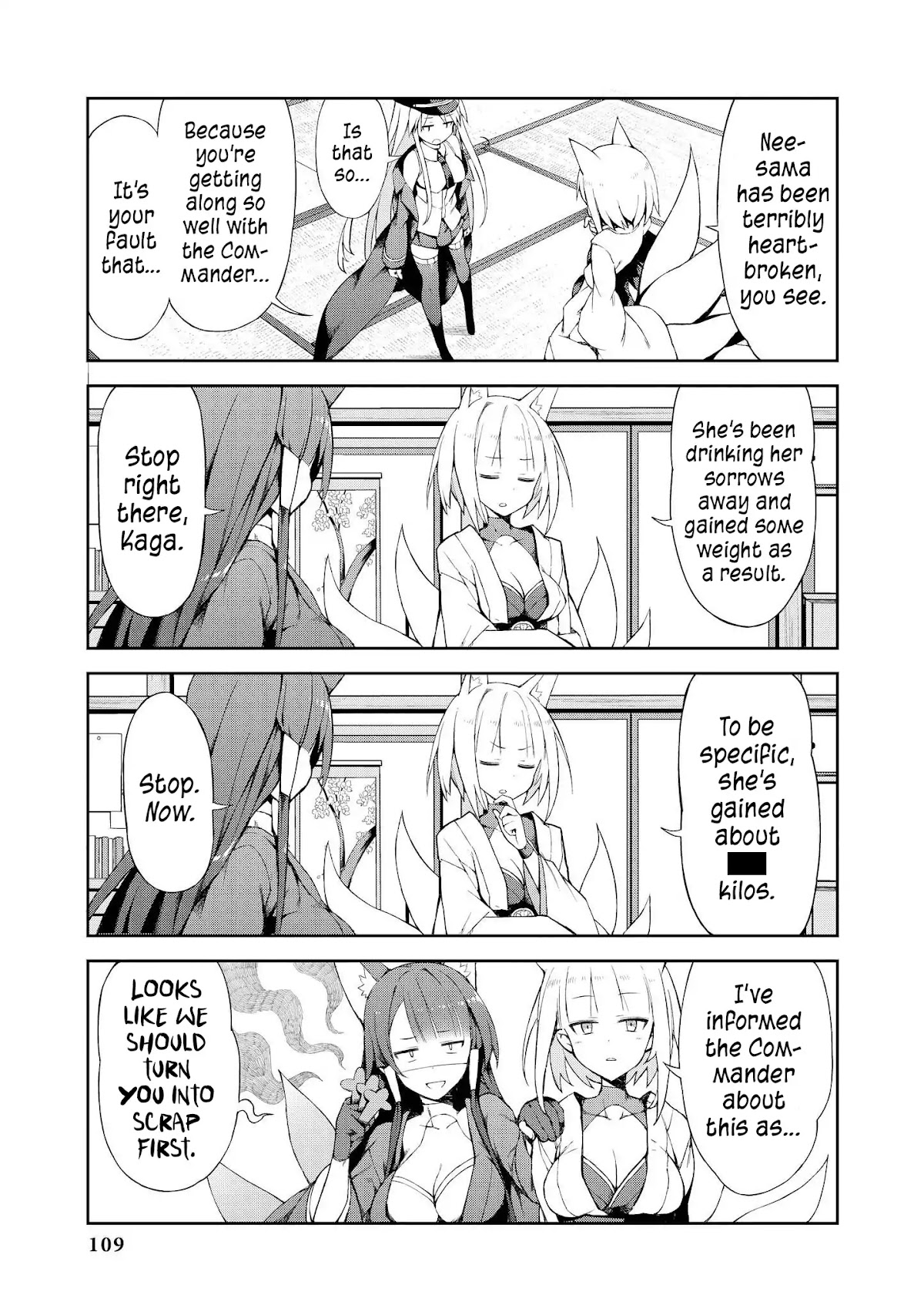 Azur Lane Comic Anthology Vol.2 Chapter 1.11 page 3 - Vol.1 Chapter 11: Akagi's Big Cleaning Operation
