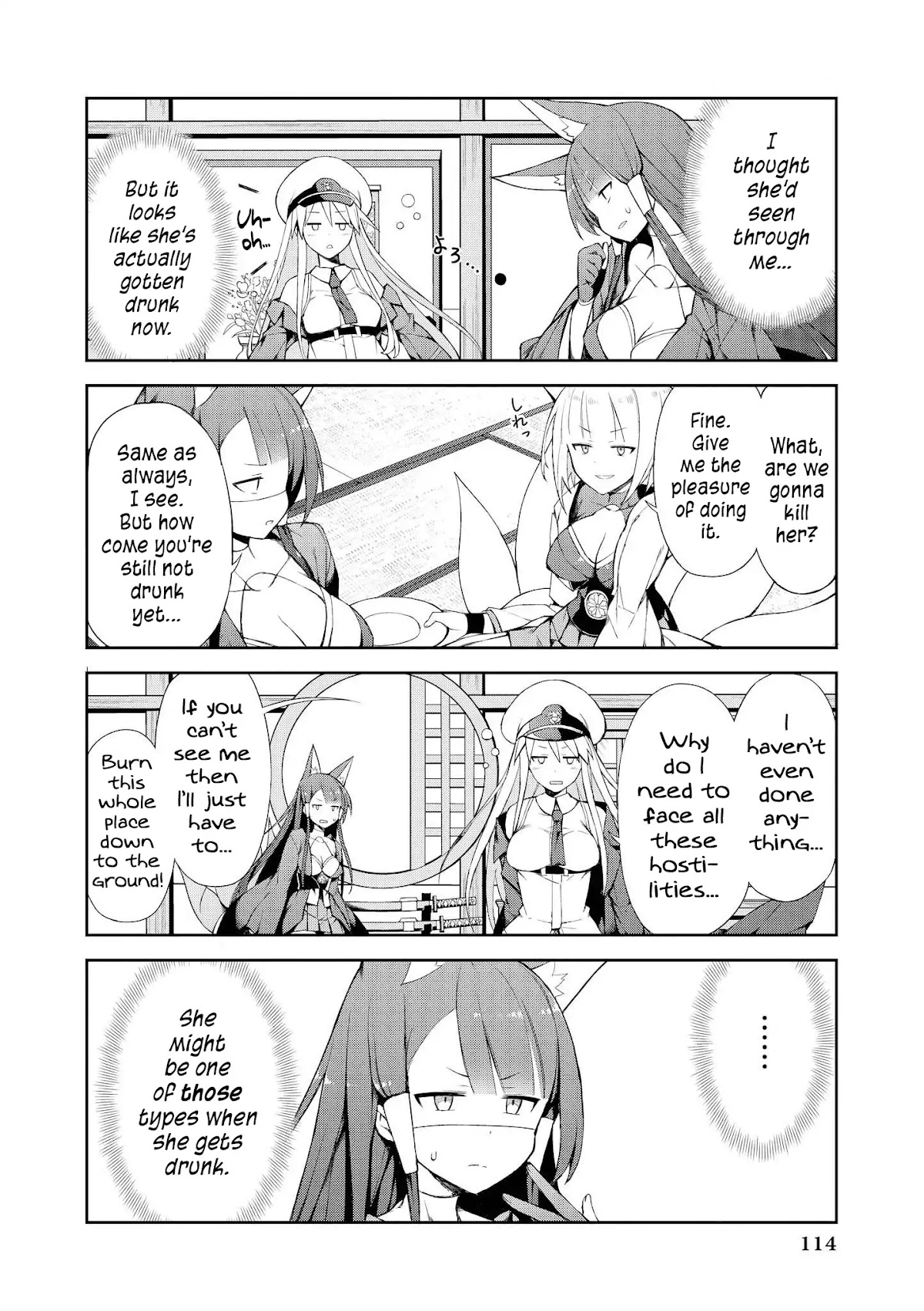 Azur Lane Comic Anthology Vol.2 Chapter 1.11 page 8 - Vol.1 Chapter 11: Akagi's Big Cleaning Operation
