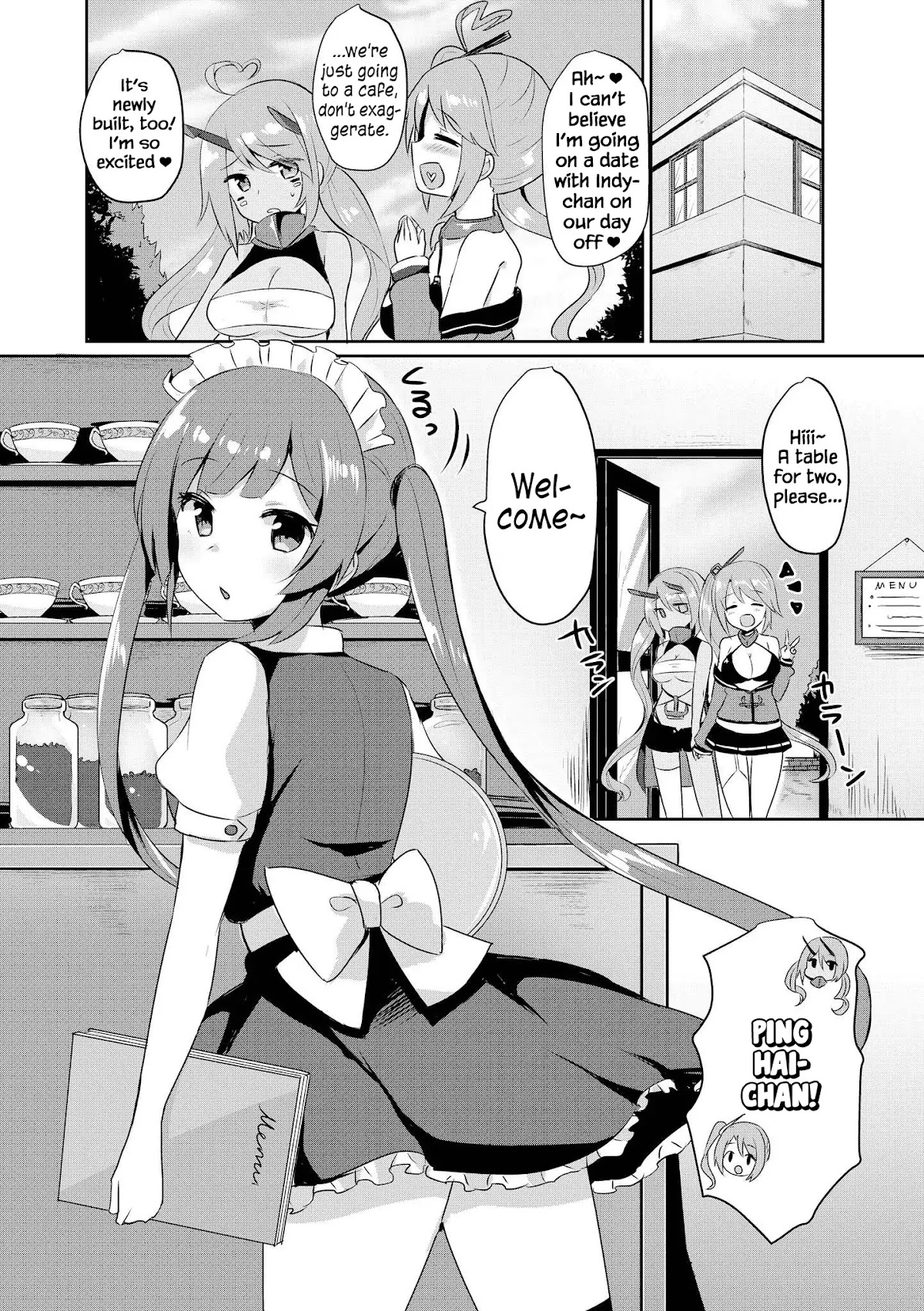 Azur Lane Comic Anthology Vol.2 Chapter 1.13 page 4 - Vol.1 Chapter 13: Ping Hai's Big Chinese New Years Operation!