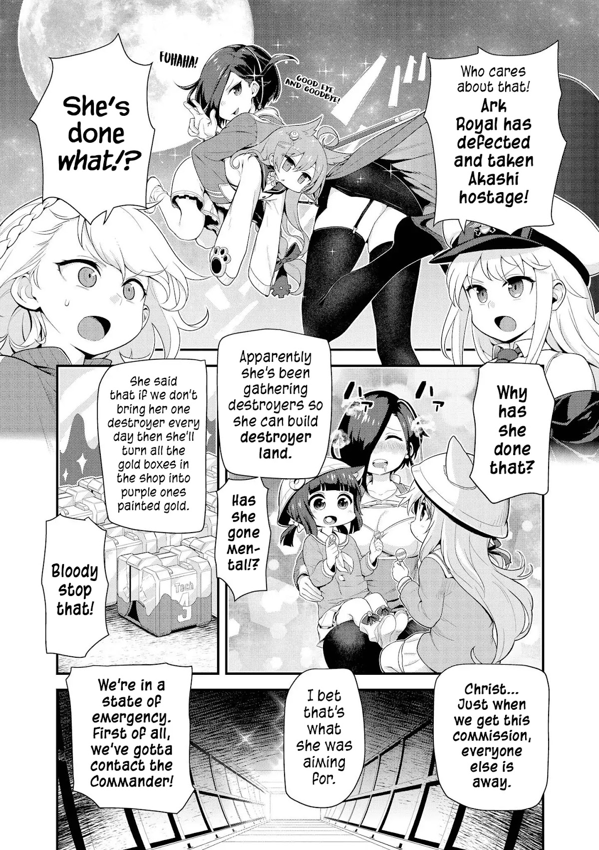 Azur Lane Comic Anthology Vol.2 Chapter 1.14 page 3 - Vol.1 Chapter 14: Urgent Commission, Akashi Rescue Operation + Extra