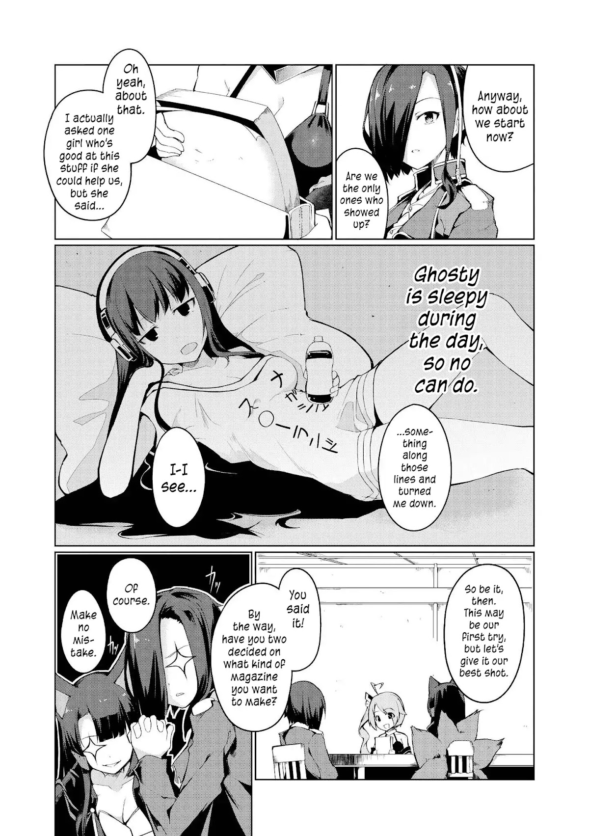 Azur Lane Comic Anthology Vol.2 Chapter 1.2 page 3 - Vol.1 Chapter 2: Our First Magazine