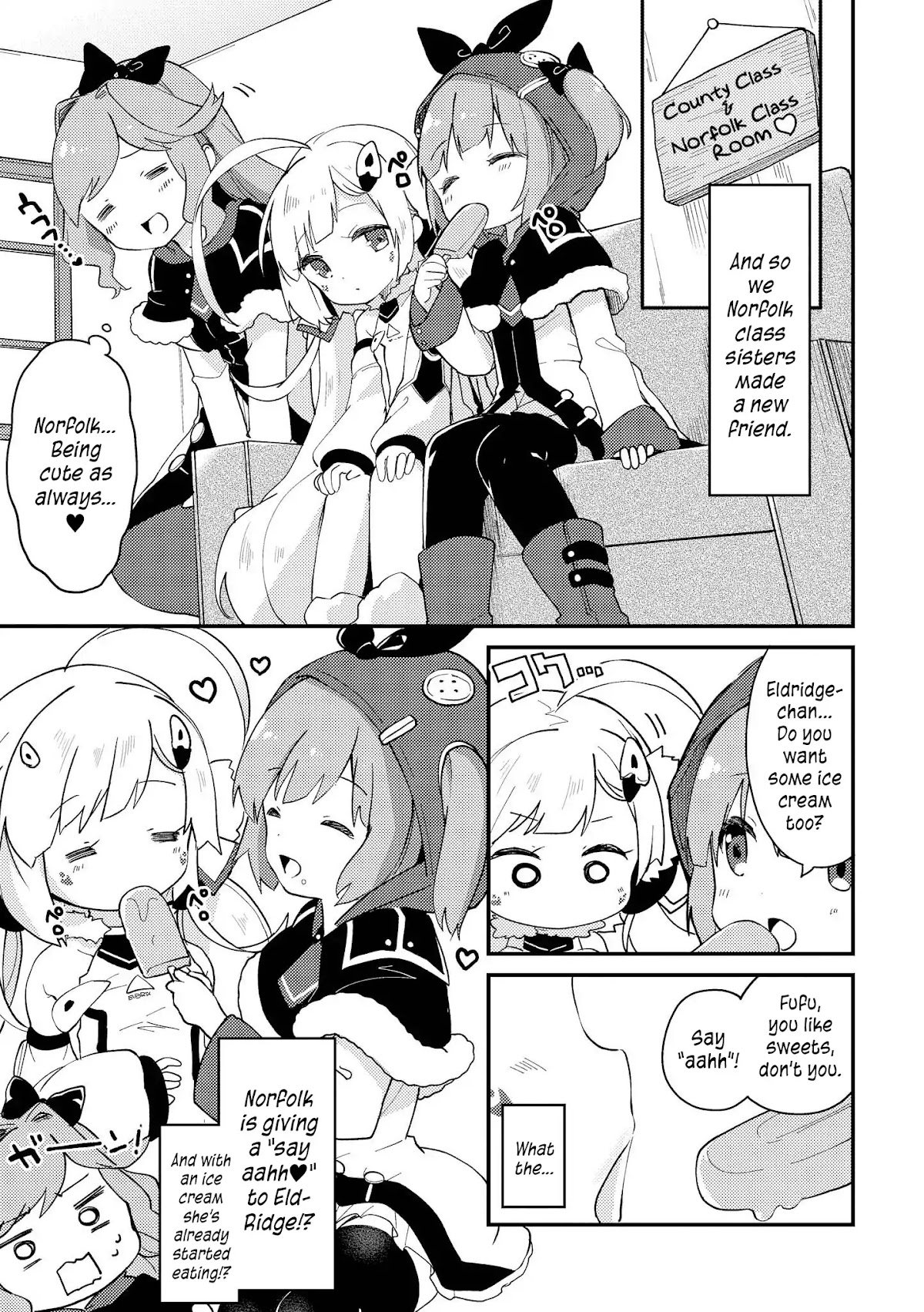 Azur Lane Comic Anthology Vol.2 Chapter 1.3 page 3 - Vol.1 Chapter 3: My New Little Sister
