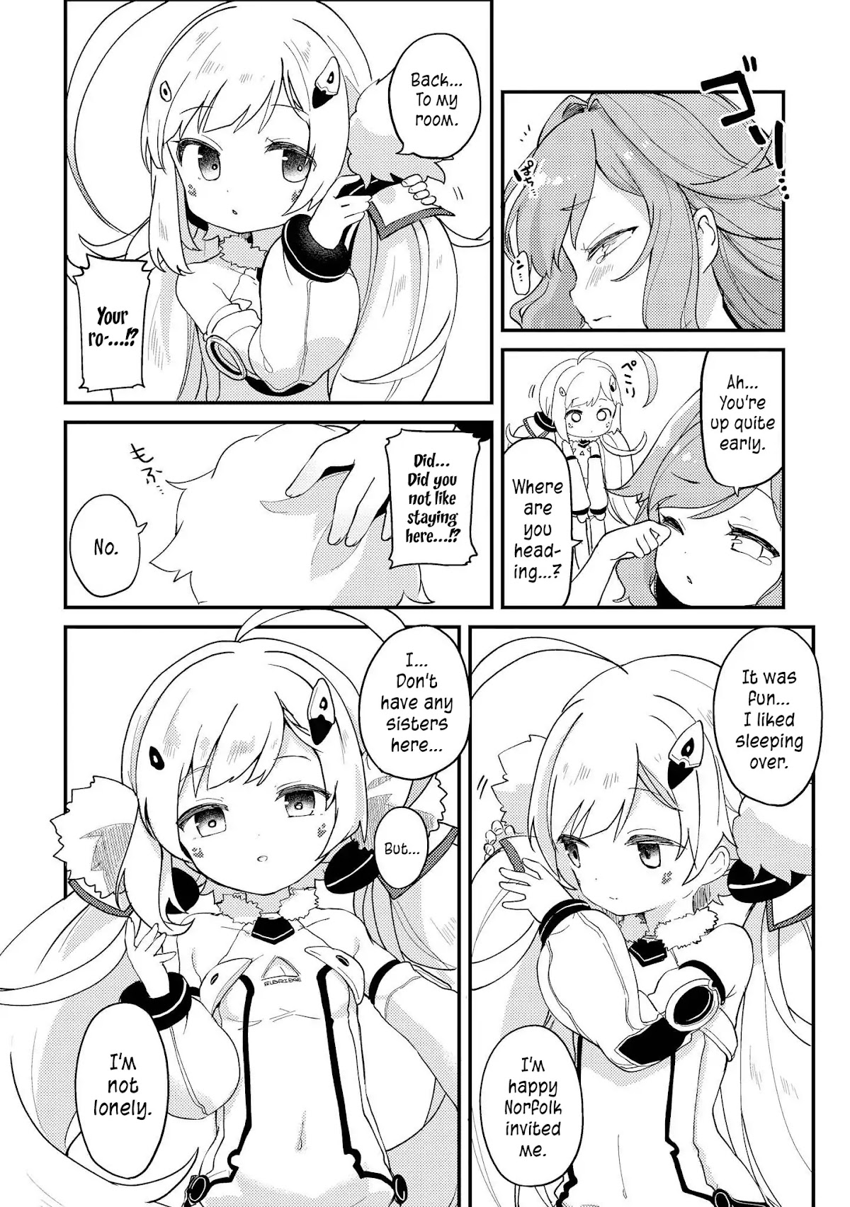 Azur Lane Comic Anthology Vol.2 Chapter 1.3 page 8 - Vol.1 Chapter 3: My New Little Sister