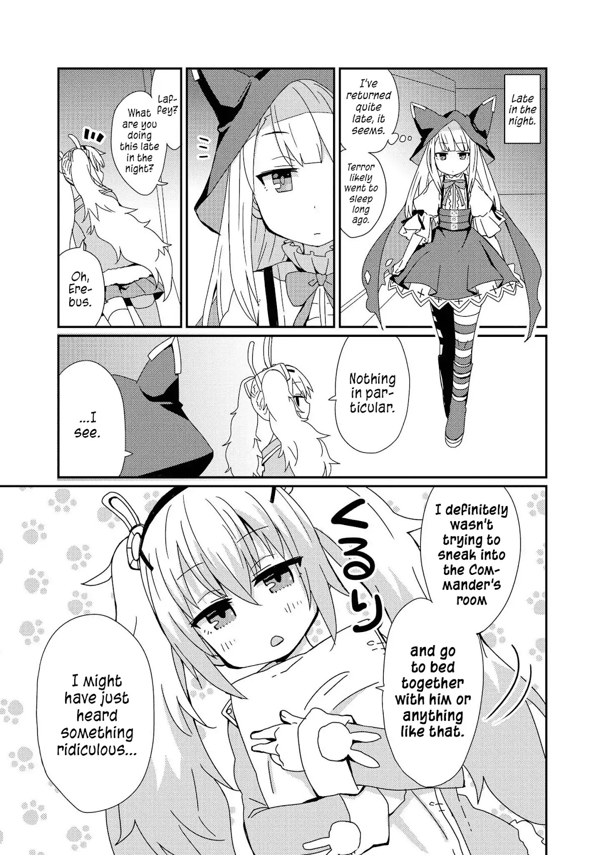 Azur Lane Comic Anthology Vol.2 Vol.1 Chapter 5 page 3 - Vol.1 Chapter 5: Yesterday Must've Been Fun