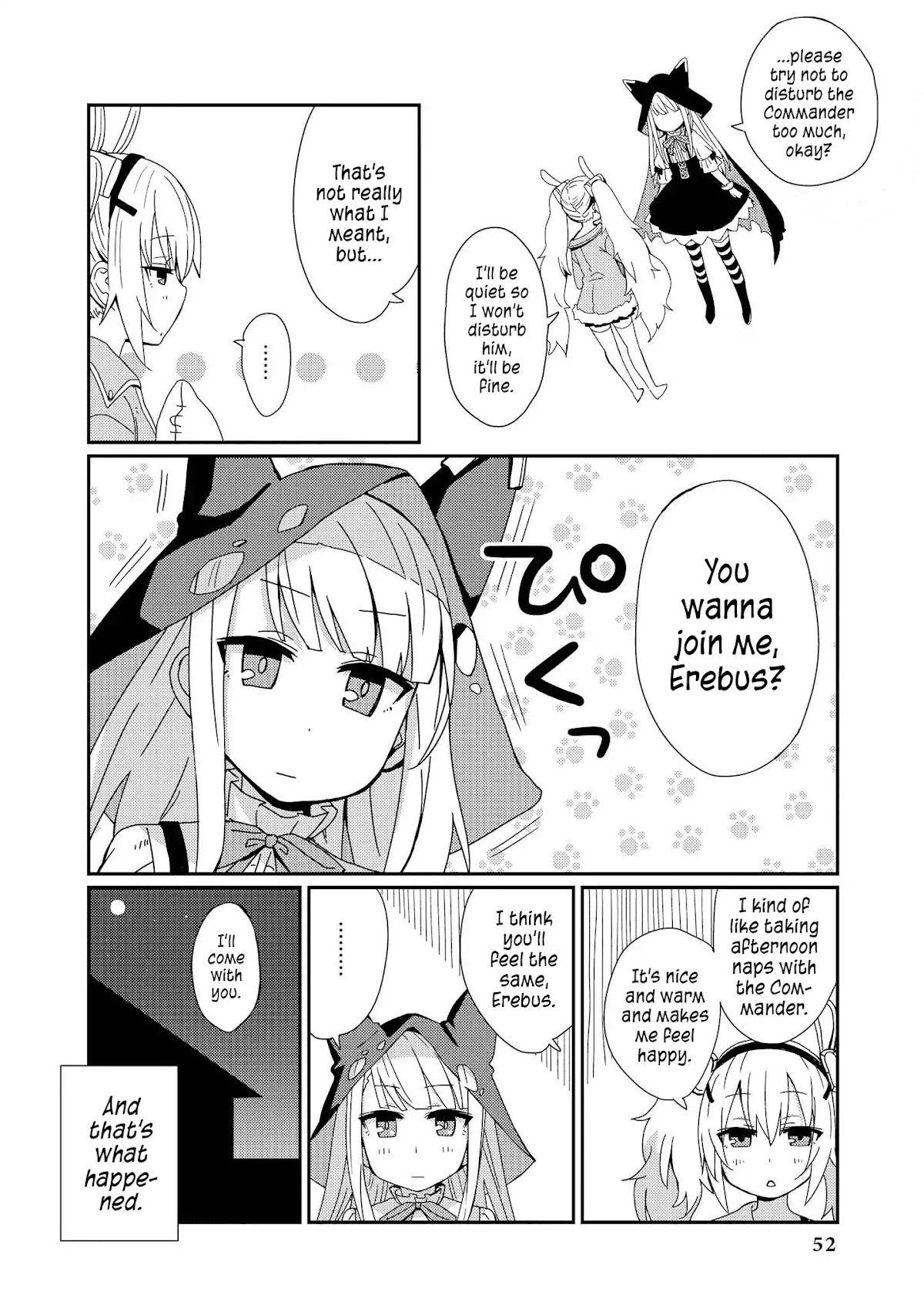 Azur Lane Comic Anthology Vol.2 Vol.1 Chapter 5 page 4 - Vol.1 Chapter 5: Yesterday Must've Been Fun